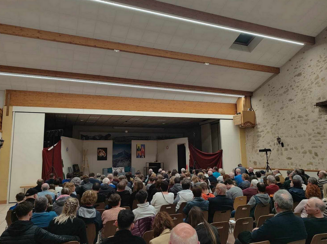 Salle quasi comble